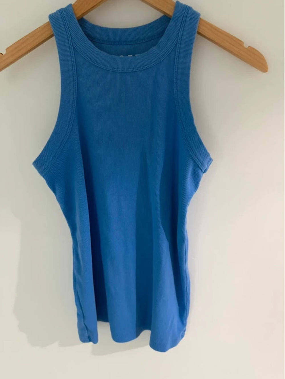 Women’s Loft High Neck Ribbed Tank